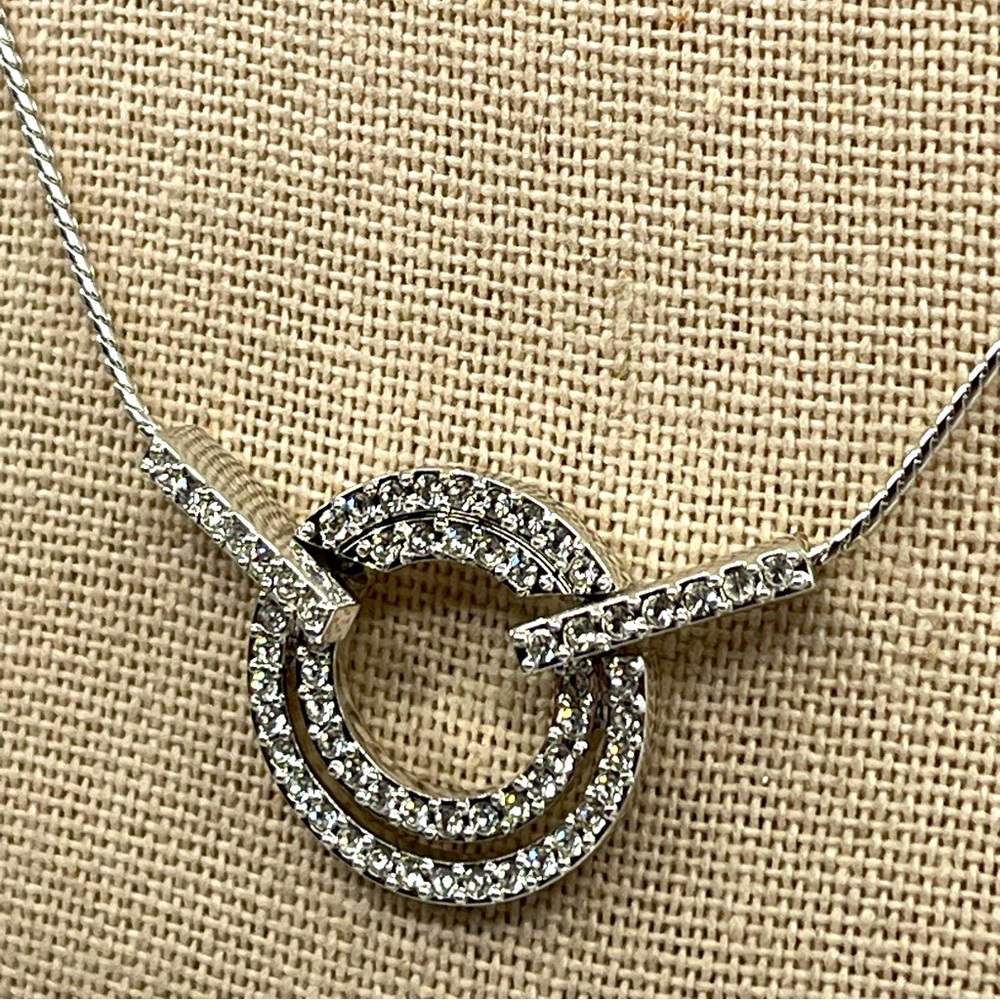 Genuine Vintage Swarovski 14-16” Adjustable Necklace with Original Box - Picture 1 of 13